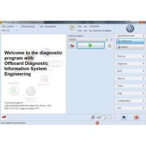 VW, Audi, Bentley Diagnostics Programming Coding